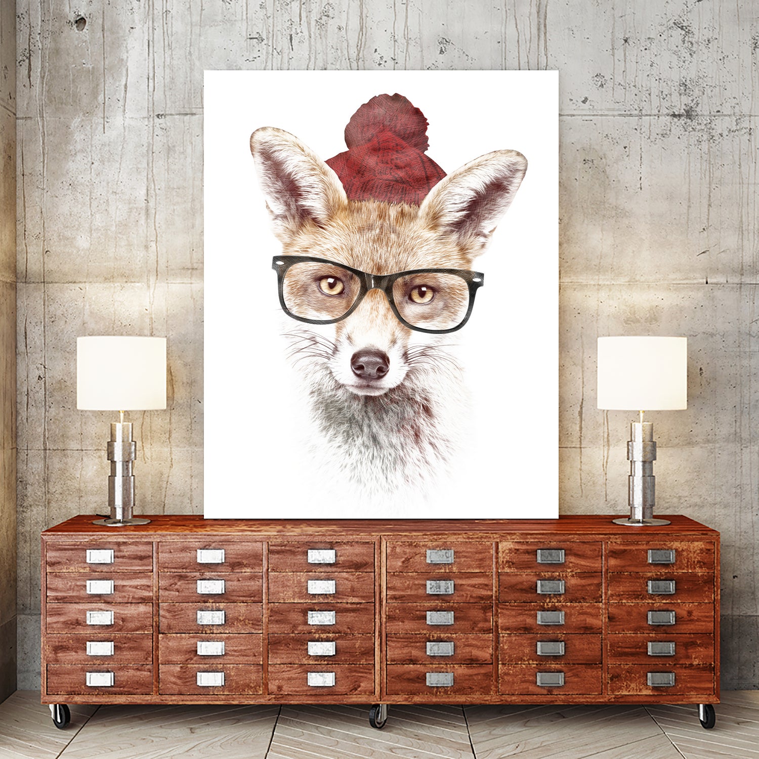 It's pretty cold outside by Robert Farkas on GIANT ART - orange digital painting