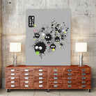 Makkuro Kurosuke ink by Antonio Camarena on GIANT ART - gray digital painting