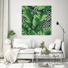 Banana leaf by Paola Morpheus on GIANT ART - green digital painting