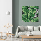 Banana leaf by Paola Morpheus on GIANT ART - green digital painting
