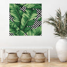 Banana leaf by Paola Morpheus on GIANT ART - green digital painting