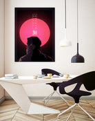 Blade Runner 2049 by Tibor Lovas on GIANT ART - pink digital painting