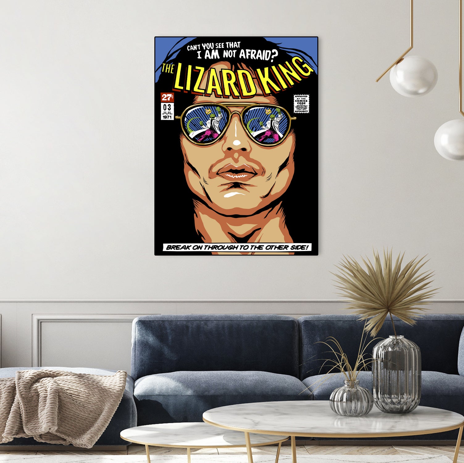 The Lizard King by Bily Mariano da Luz on GIANT ART - black digital drawing