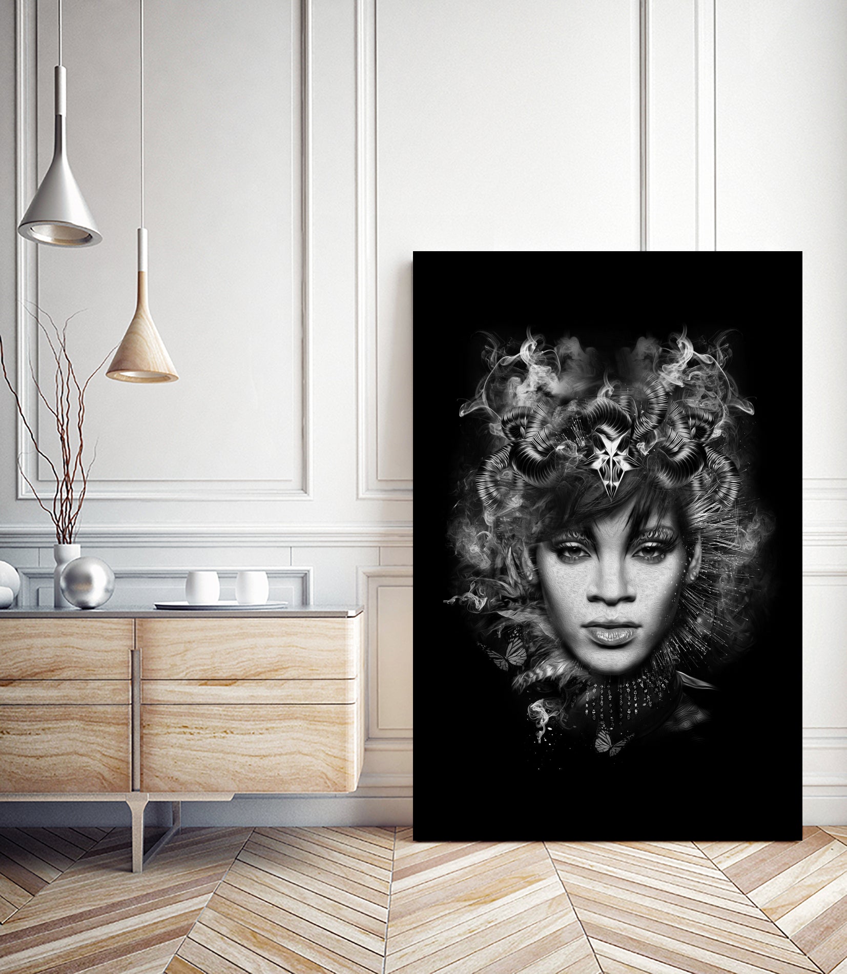 RiRi by Nicolas Obery on GIANT ART - black photo manipulation