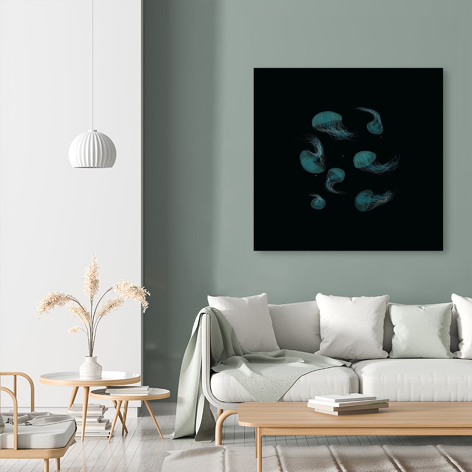 Jellyfish Ballet by ursulla Pinon on GIANT ART - black digital drawing