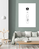 I need space by Ruth Crone Foster on GIANT ART - white digital drawing