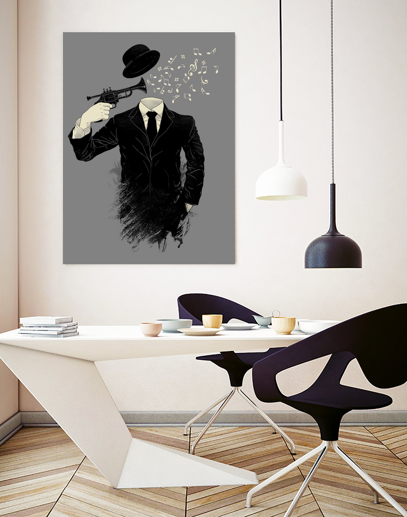 Blown by Anthony Aves on GIANT ART - gray digital painting