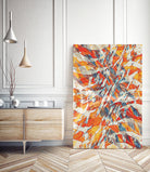 Shredded Flow by Randy Witte on GIANT ART - orange digital painting