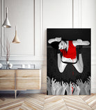 Every Angel Is Terror by Vassilis Dimitros on GIANT ART - black digital painting