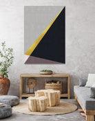 Fashion and golden pattern by Vitor Costa on GIANT ART - gray digital painting