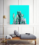 Majestic Cactus by Dominique Van Roey on GIANT ART - blue photo manipulation
