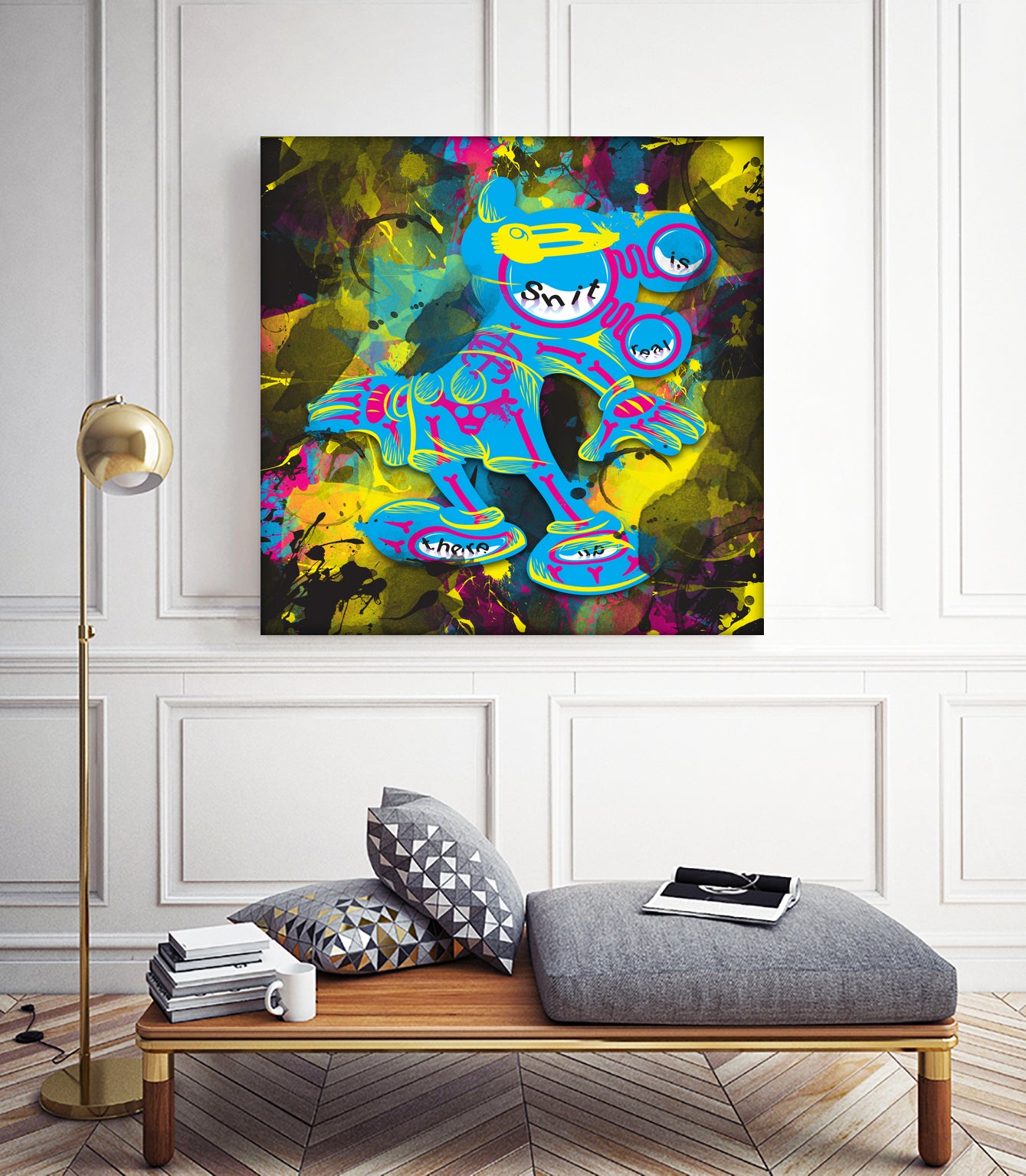 Dipopai - What's up there? - Black by Neo Dhlamini on GIANT ART - black digital painting