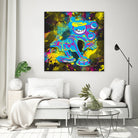 Dipopai - What's up there? - Black by Neo Dhlamini on GIANT ART - black digital painting