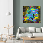 Dipopai - What's up there? - Black by Neo Dhlamini on GIANT ART - black digital painting