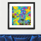 Dipopai - Bring the fight - Yellow by Neo Dhlamini on GIANT ART - yellow digital painting