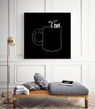 I Need Coffee by Tobias Fonseca on GIANT ART - black digital drawing
