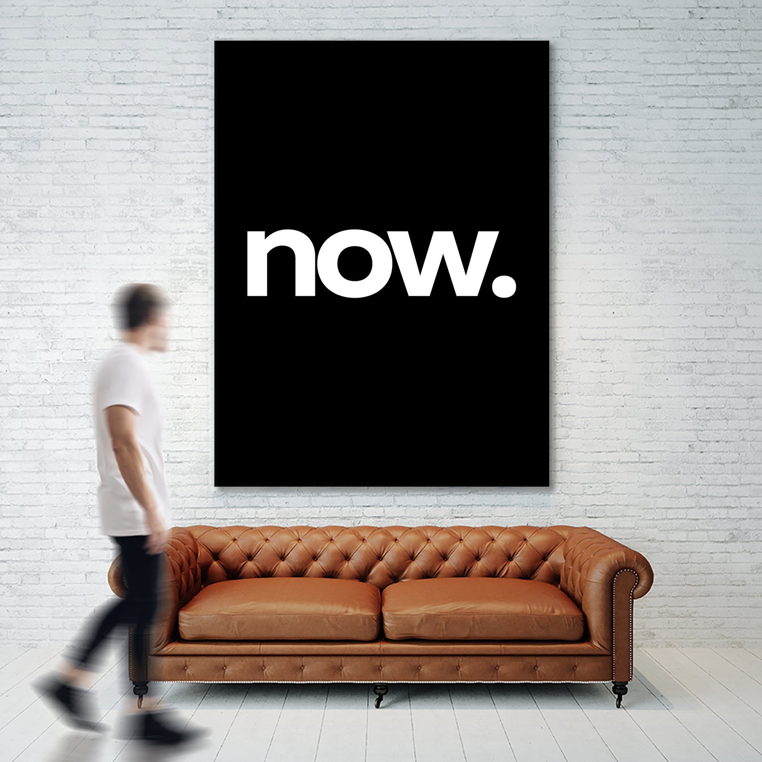now by Action Zebra on GIANT ART - black typography