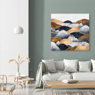 Hills 2 by Elisabeth Fredriksson on GIANT ART - blue digital painting