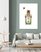 Acqua di Parma - Colonia by Sixto-Juan Zavala on GIANT ART - pink mixed media