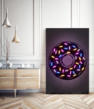 Donut by Octavian Mihai Mielu on GIANT ART - fuchsia digital drawing