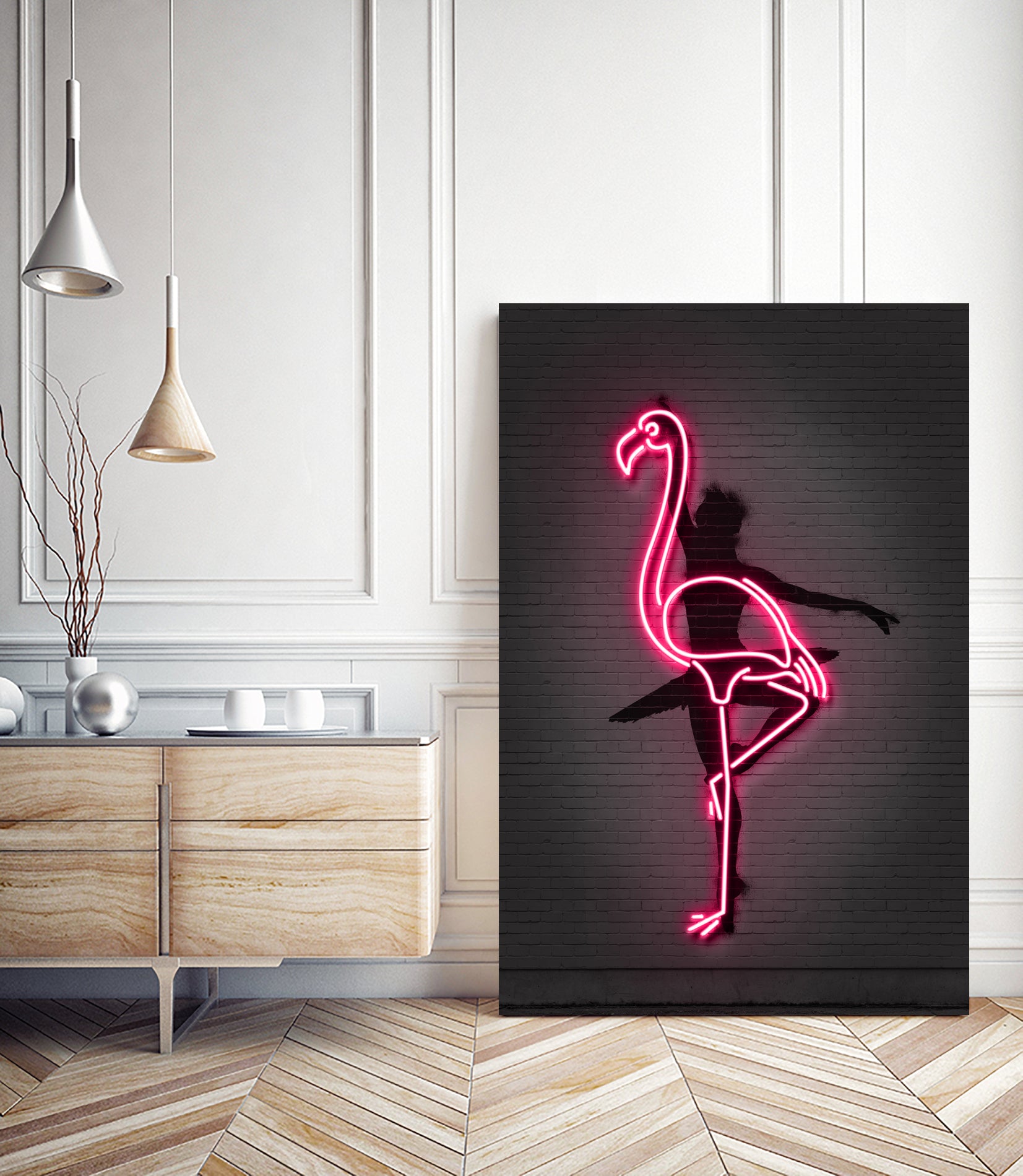 Ballerina by Octavian Mihai Mielu on GIANT ART - pink digital drawing