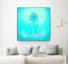 Sun Head 2 by Francois Martin Painchaud on GIANT ART - blue character design