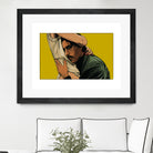 Hotel Chevalier by Marta Macedo on GIANT ART - yellow digital painting