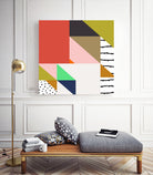 Helsinki by Kristen Lockley on GIANT ART - red digital drawing