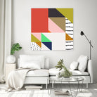 Helsinki by Kristen Lockley on GIANT ART - red digital drawing