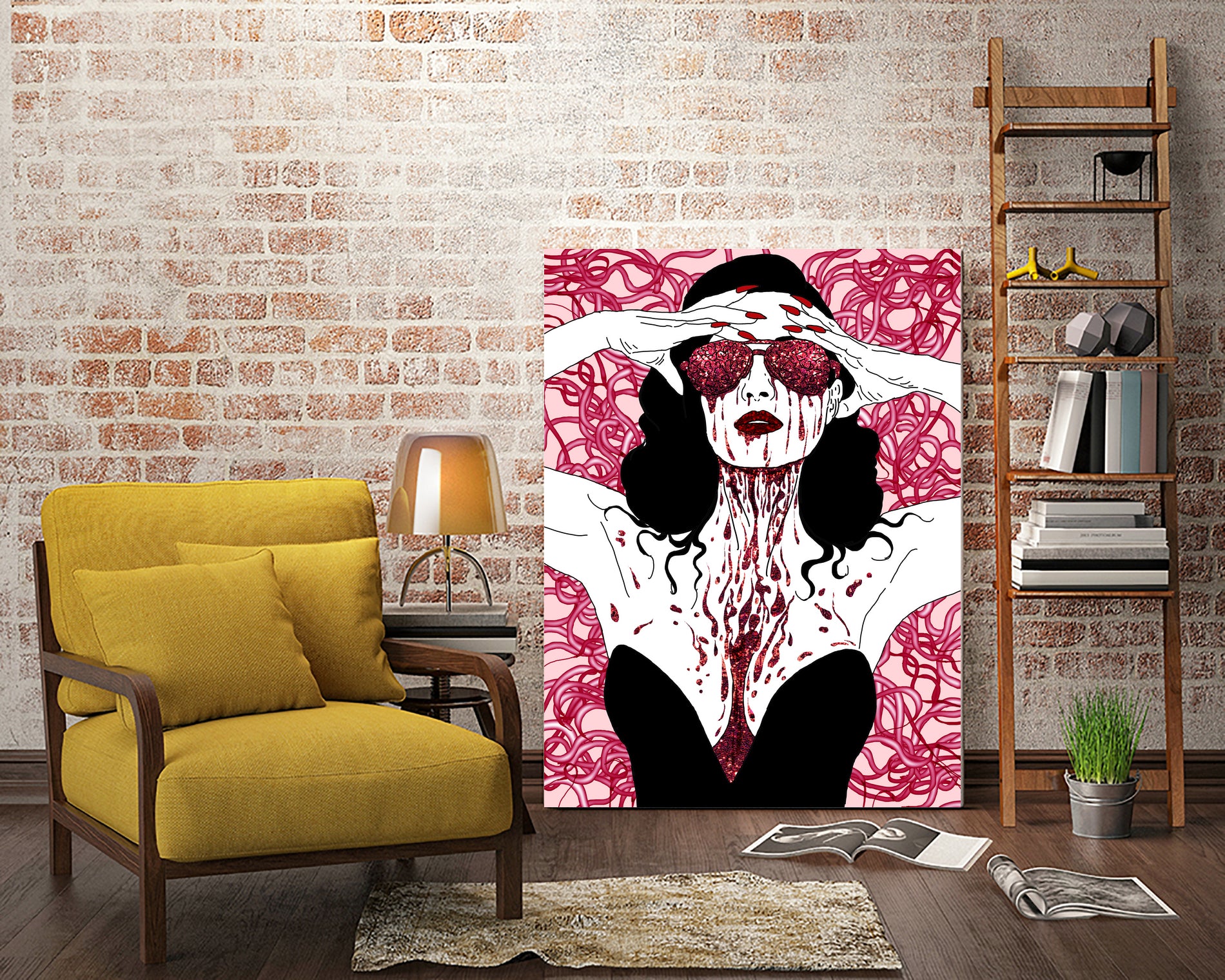 Scarlet Dita by Petra Brnardic on GIANT ART - white character design