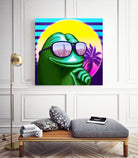 NEVER EVER SURRENDER! by John Smith on GIANT ART - red digital painting