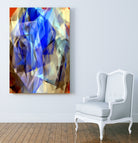Abstract 3395 by Rafael Salazar on GIANT ART - blue digital painting