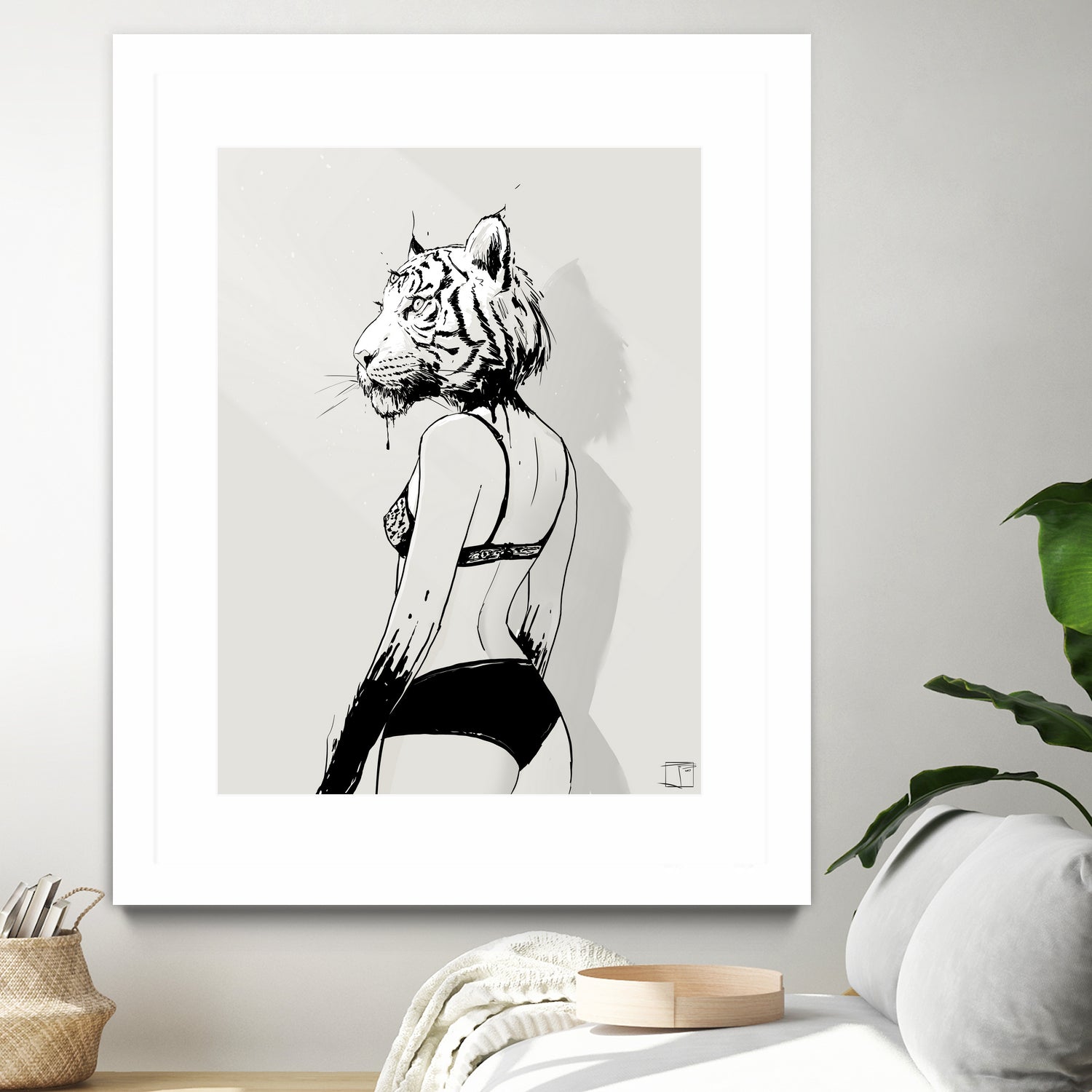 Bloody Tigress by Francois Martin Painchaud on GIANT ART - white character design