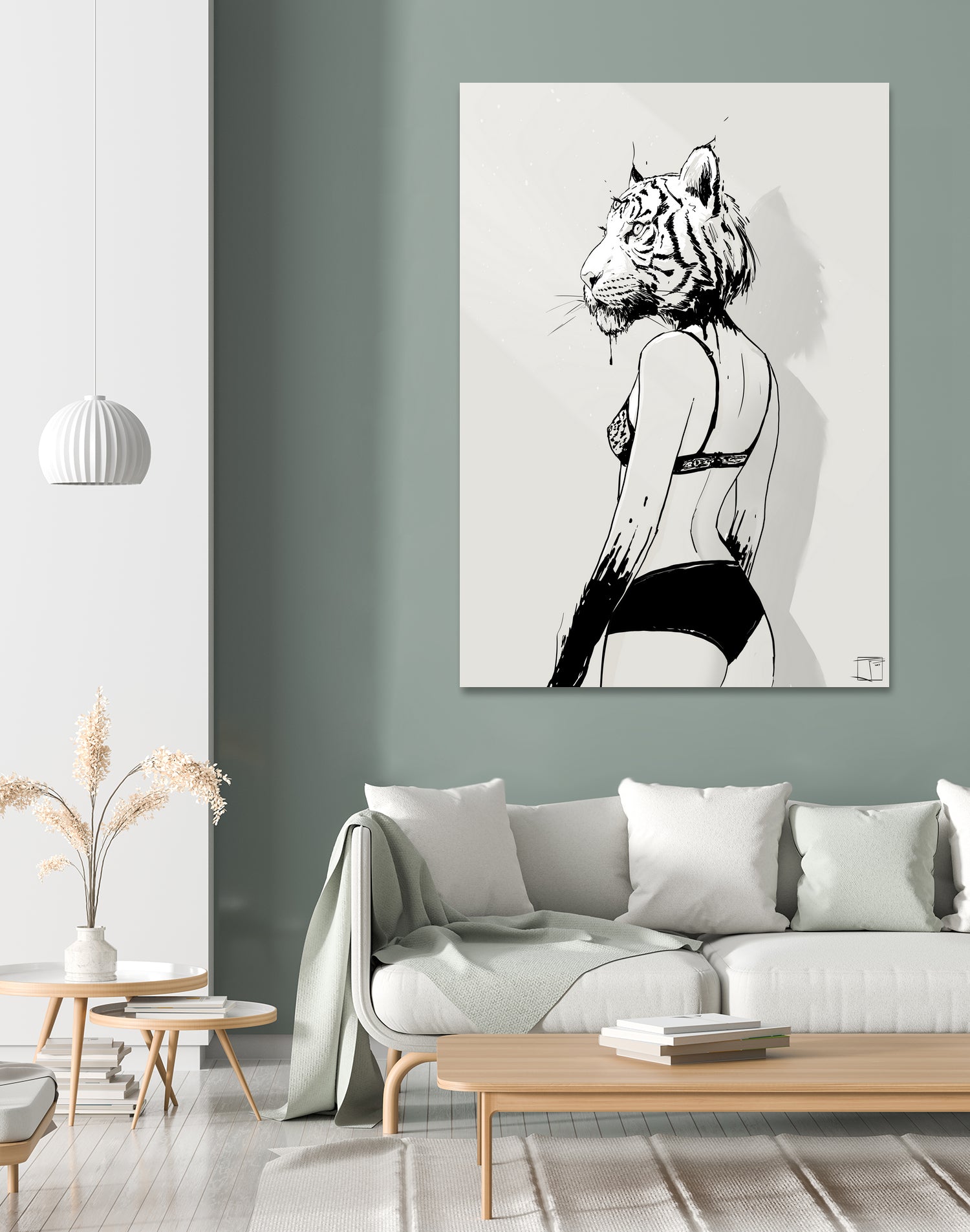 Bloody Tigress by Francois Martin Painchaud on GIANT ART - white character design