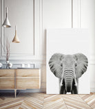 Elephant Portrait by Justinas Jokubauskas on GIANT ART - black photo manipulation