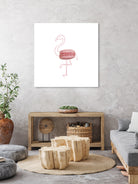 Macaron flamingo by Olivia Lorot on GIANT ART - pink photo illustration