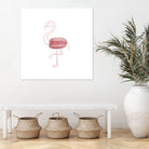 Macaron flamingo by Olivia Lorot on GIANT ART - pink photo illustration