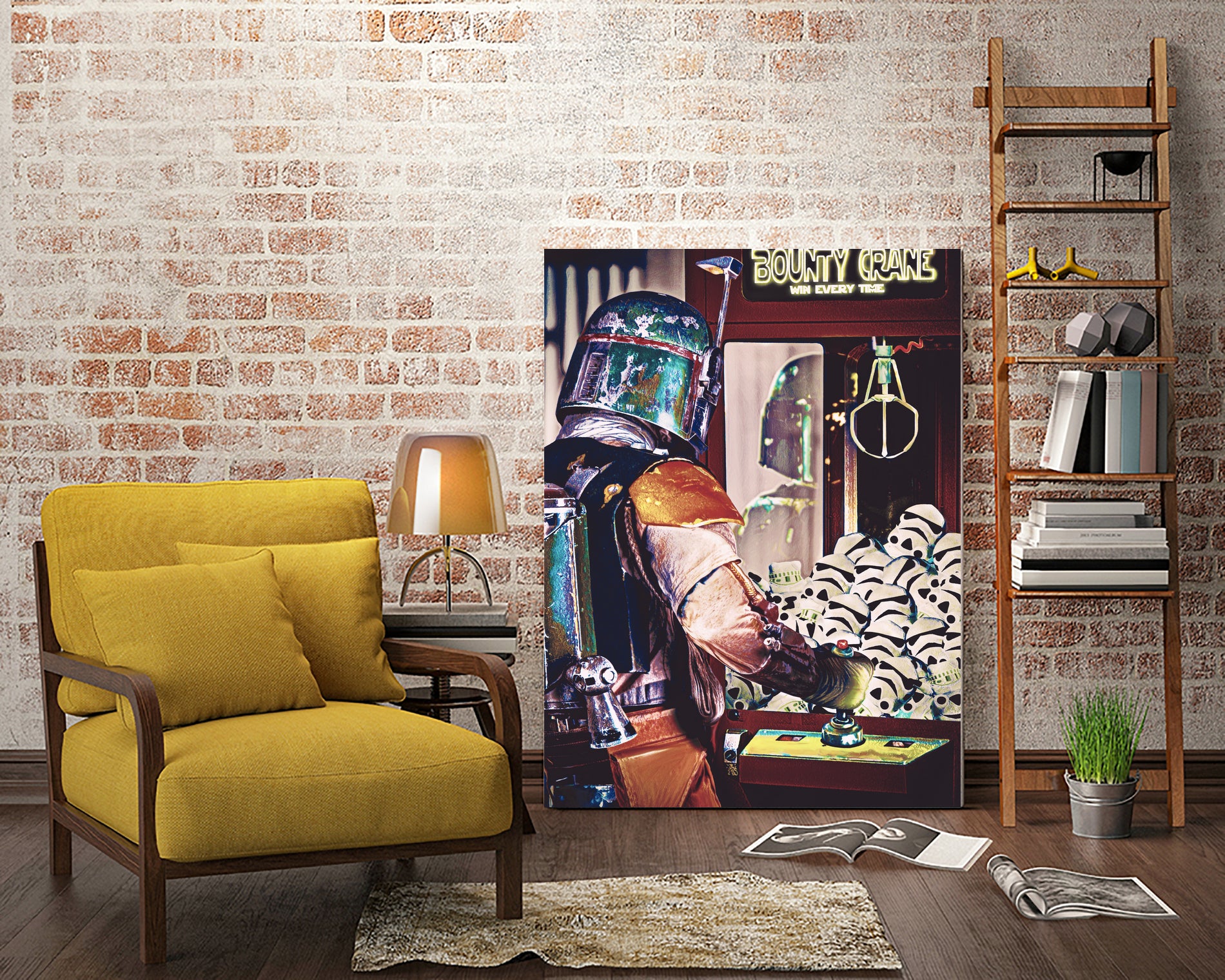 Bounty Crane by André Guldhjärta on GIANT ART - black digital painting