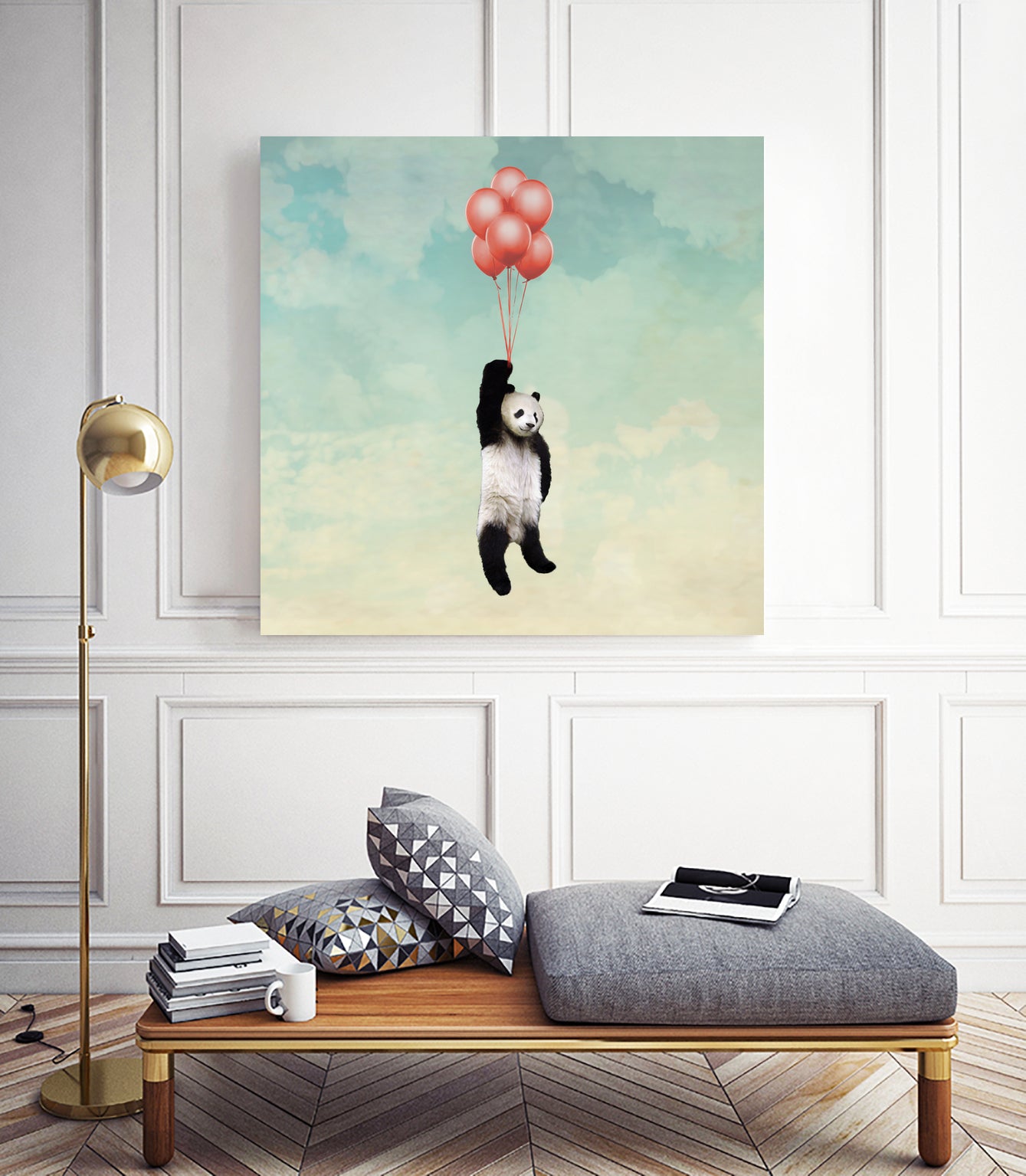 PANDALLOONS *** by Vin Zzep on GIANT ART - white digital painting