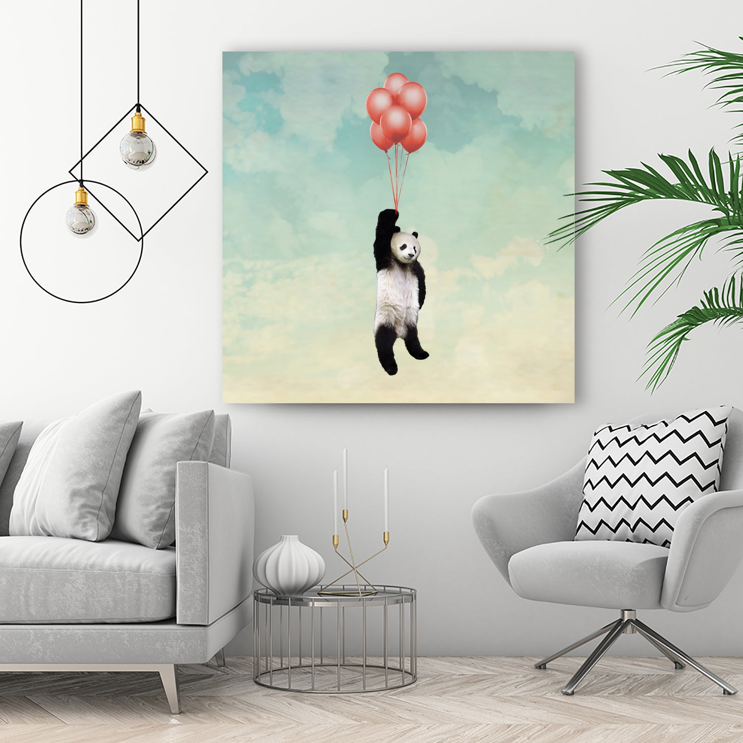 PANDALLOONS *** by Vin Zzep on GIANT ART - white digital painting