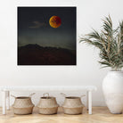blood moon rising by Dirk Wüstenhagen on GIANT ART - orange photo manipulation