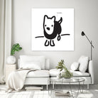 Mr. Black by Paul Thompson on GIANT ART - white vector illustration