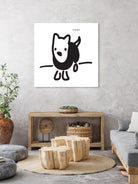 Mr. Black by Paul Thompson on GIANT ART - white vector illustration