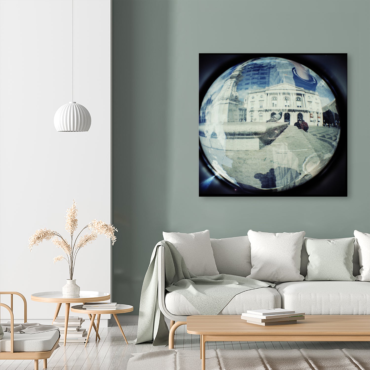 Rolo 16 - 2 by Ana Santos on GIANT ART - blue photo illustration