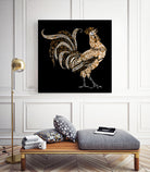 Le Coq Gaulois (The Gallic Rooster) by Diego Taborda on GIANT ART - white digital drawing