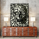 Skull 4 by Ali Gulec on GIANT ART - black digital drawing