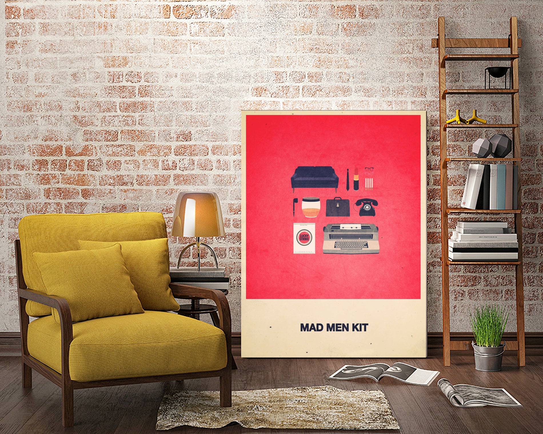 Mad Men Kit by A F on GIANT ART - red digital drawing