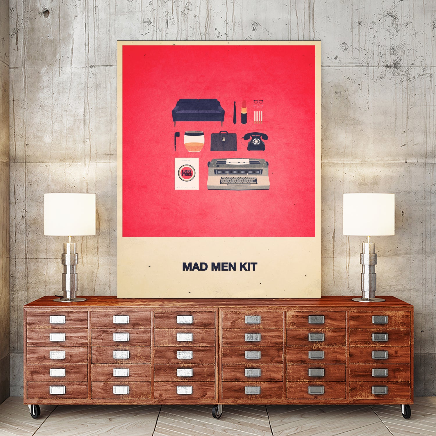 Mad Men Kit by A F on GIANT ART - red digital drawing