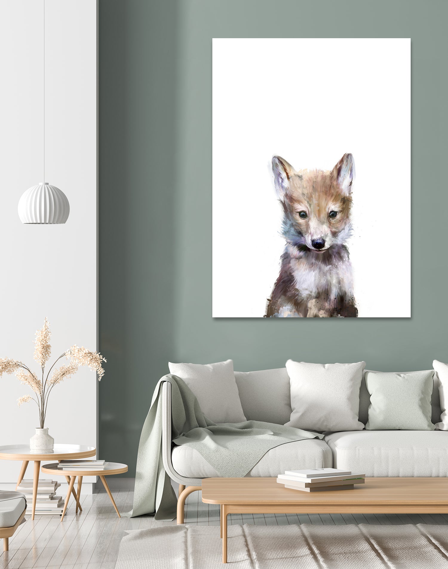 Little Wolf by Amy Hamilton on GIANT ART - digital painting