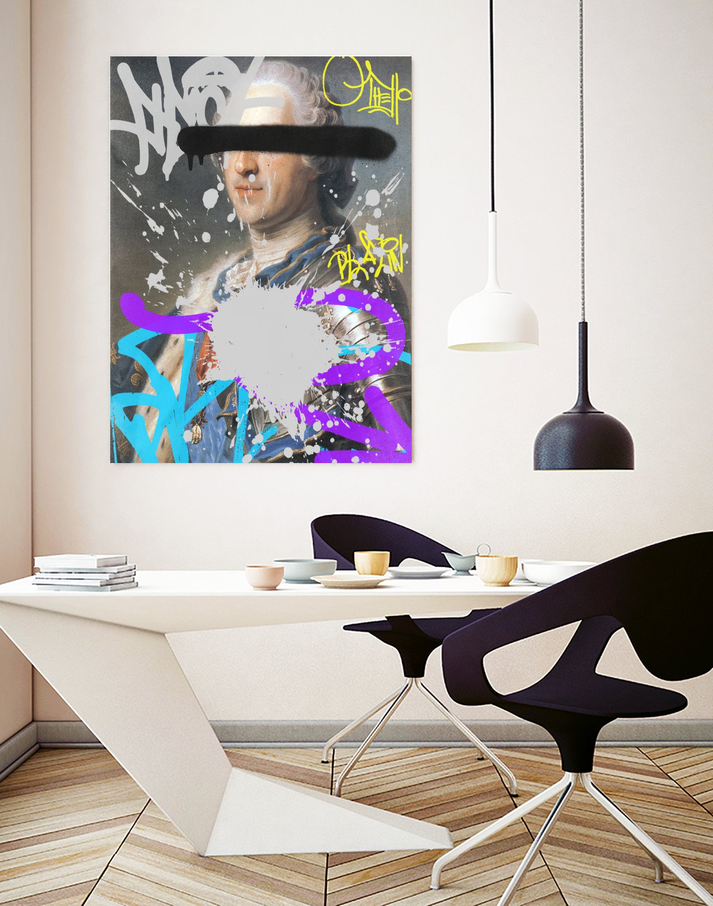 Revolution (King version) by Pedro Molina on GIANT ART - gray mixed media